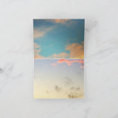 LA VIE carte pour notes AU BORD (Intérieur)