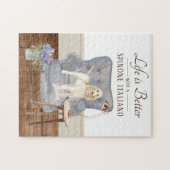 La Vie, c'est avec le puzzle de l'ITALIANO (Horizontal)