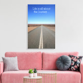 La vie, c'est la toile de motivation du voyage (Insitu(Salon))