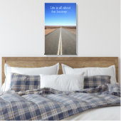 La vie, c'est la toile de motivation du voyage (Insitu(Chambre))