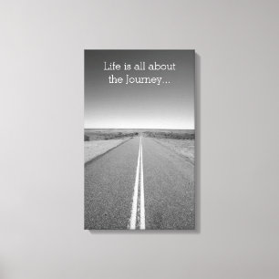 La vie, c'est la toile de motivation du voyage