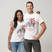 La vie commence à 45 ans | T-shirt 45e anniversair (Unisexe)