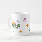 La Vie Commence À (Personnaliser) | Mug classique (Devant gauche)