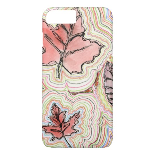 La vie continue sur le design sur un coque iphone (Dos)