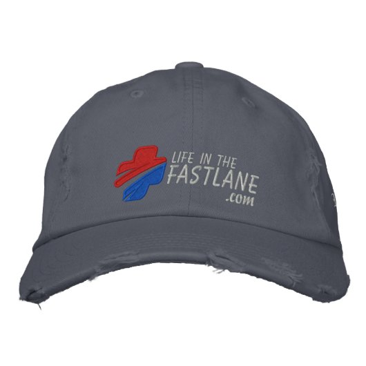 La vie dans le Casquette Fast Lane (Dark) (Devant)