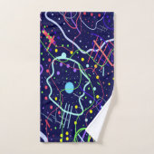 La vie dans l'espace (Serviette à main)
