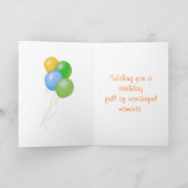 La vie dans vos années Carte d'anniversaire (Intérieur)