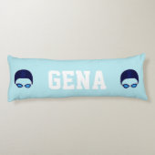 La vie de bain a personnalisé le coussin de corps (Dos)