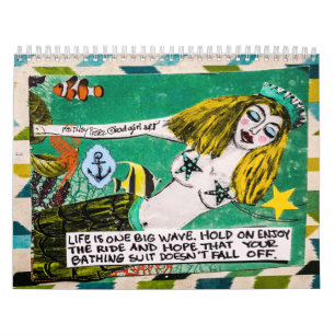 la vie de calendriers est une grande vague