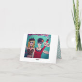 LA VIE DE carte pour notes-SI VOUS CONTINUE À VOUS (Dos)