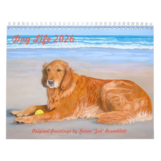 La vie de chien ! - Calendrier 2026 (Protection)