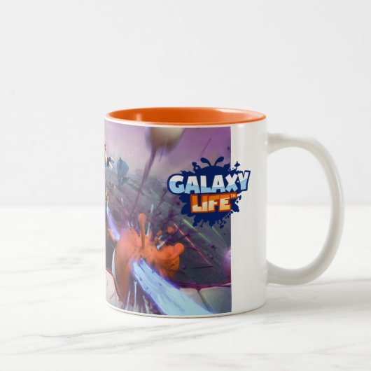 La vie de galaxie de tasse (Droit)