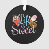 La vie de gourmand est douce Citation de cuisson - (dos)