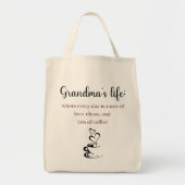 La vie de grand-mère sac fourre-tout : Où chaque j (Devant)