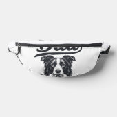 La vie de papa Border Collie est rude conception d (Poser)