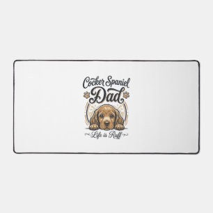 La vie de papa Cocker Spaniel est rude Vintage T-s