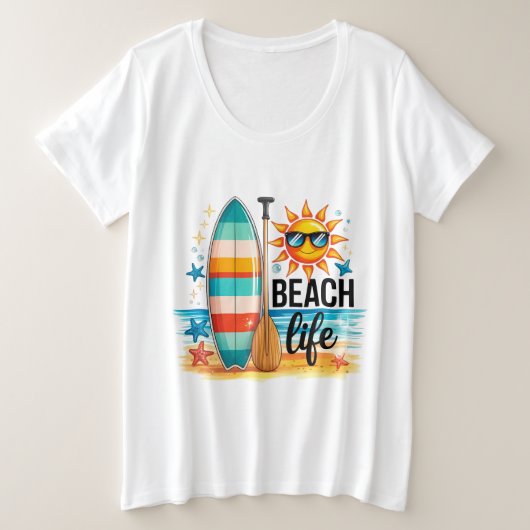 La vie de plage (Design devant)