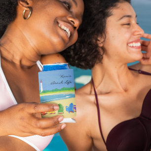 La vie de plage personnalisée peut glacière
