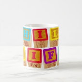 La vie d'enfant bloque la tasse (Centre)