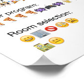 La vie en résidence expliquée en affiche Emoji (Coin)