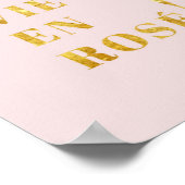 La Vie en Roos Poster (Hoek)