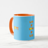 LA VIE est AMOUR Mug (Devant gauche)