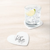 La vie est belle kartonnen onderzetters (Insitu)