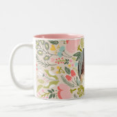 La vie est belle | Mug photo Floral Design (Gauche)