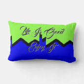 La vie est belle Profitez-en Oreiller Lombaire Ver (Verso)