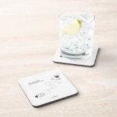 La vie est ce qui se passe Dessous de verre (Côté Droit)