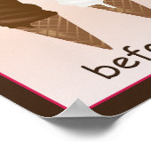 La vie est comme une affiche de crème glacée (Coin)