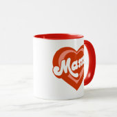 La Vie Est Cool Joyeuse Face Souriante Emoji Mug (Devant droit)