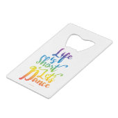 La vie est courte Danse (Dos Angle)