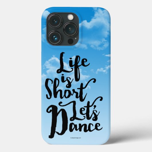 La vie est courte Dansons Coque-Mate coque iphone (Verso)