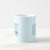La vie est courte, faites-le doux Cupcake Mug (Centre)