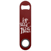 La vie est courte nous a laissés danser (Dos)