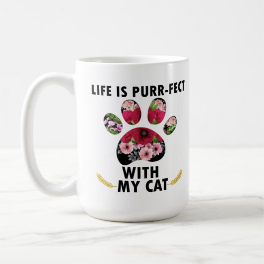 La Vie Est De La Mug Ciblée (Gauche)
