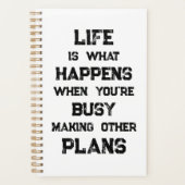 La Vie Est... Devis motivationnel drôle (Devant)