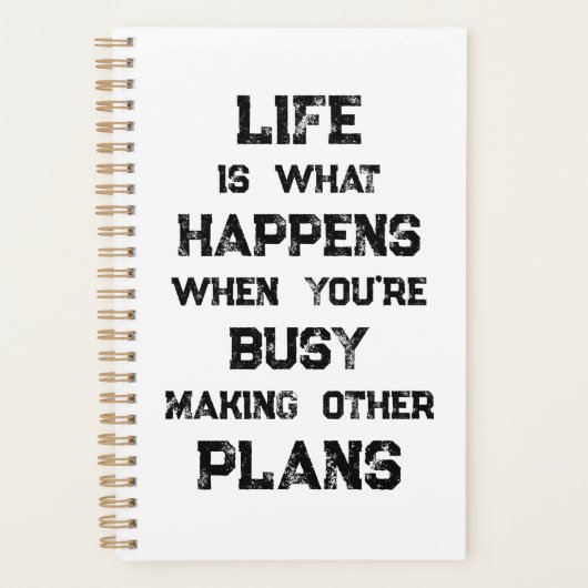 La Vie Est... Devis motivationnel drôle (Devant)