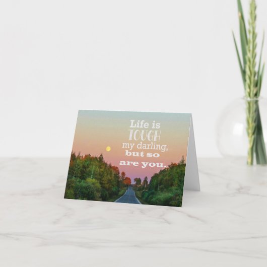 La vie est dure mais vous êtes dur aussi Carte de (Devant)