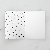 La vie est dure, moderne calligraphie carte de voe (Intérieur)