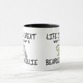 La vie est grande tasse barbue de colley (Centre)