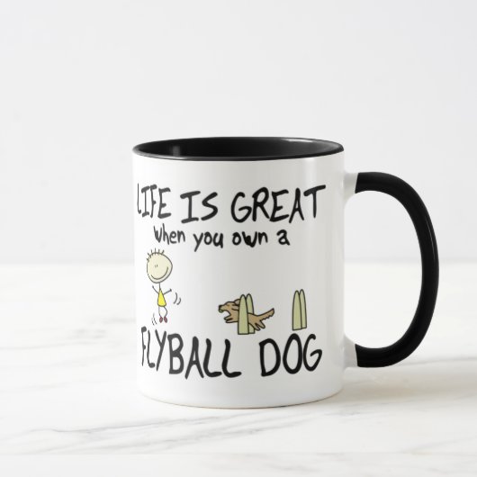 La vie est grande tasse de Flyball (Droite)