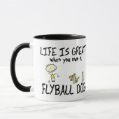 La vie est grande tasse de Flyball (Gauche)