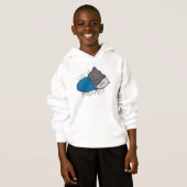 La vie est la finalité - Sweat - shirt à capuche d (Devant entier)