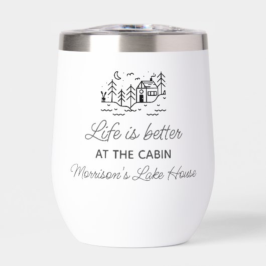 La vie est meilleure au Cabine, Fun Lake House cad (Avant)