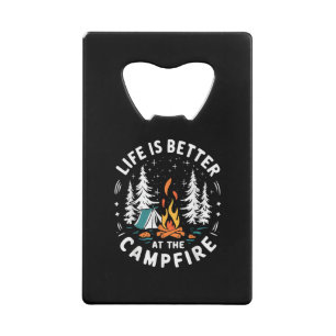 La vie est meilleure au feu de camp drôle de campi