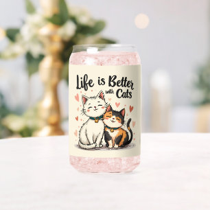 La vie est meilleure avec des chats esthétique de