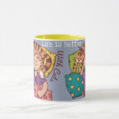 La Vie Est Meilleure Avec La Mug Des Chats (Centre)