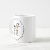 La vie est meilleure avec la tasse de poneys (Devant gauche)